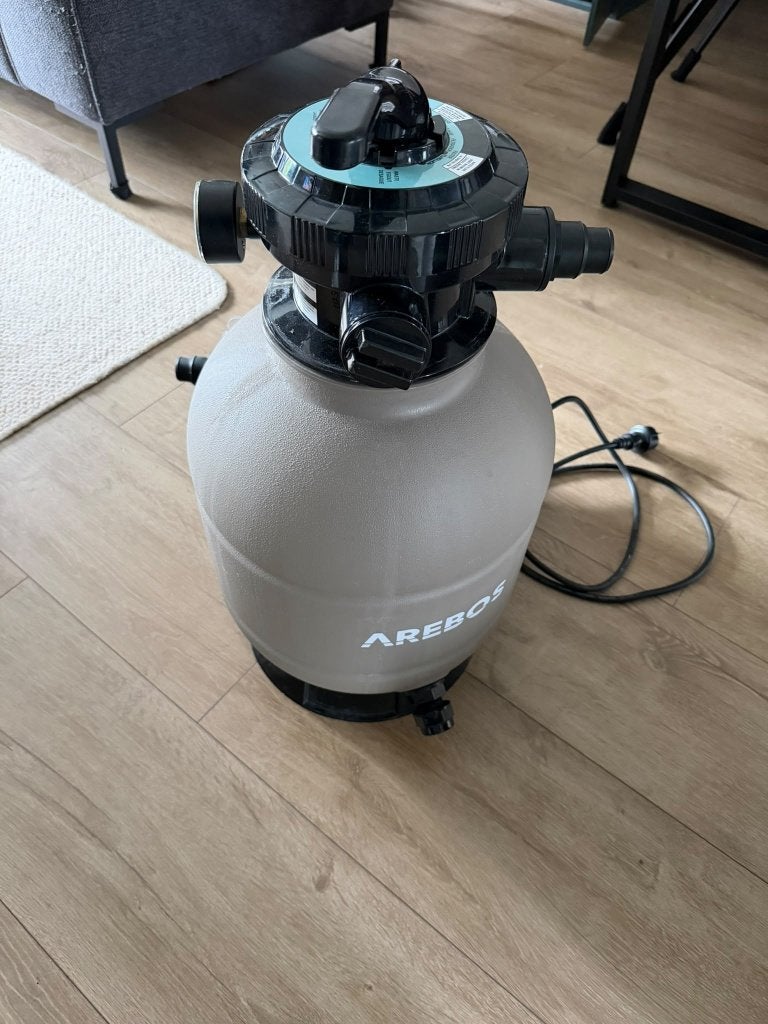 Bestway zwembad incl. zandfilterpomp en toebehoren, Ophalen, Gebruikt, 200 tot 300 cm, 80 tot 120 cm
