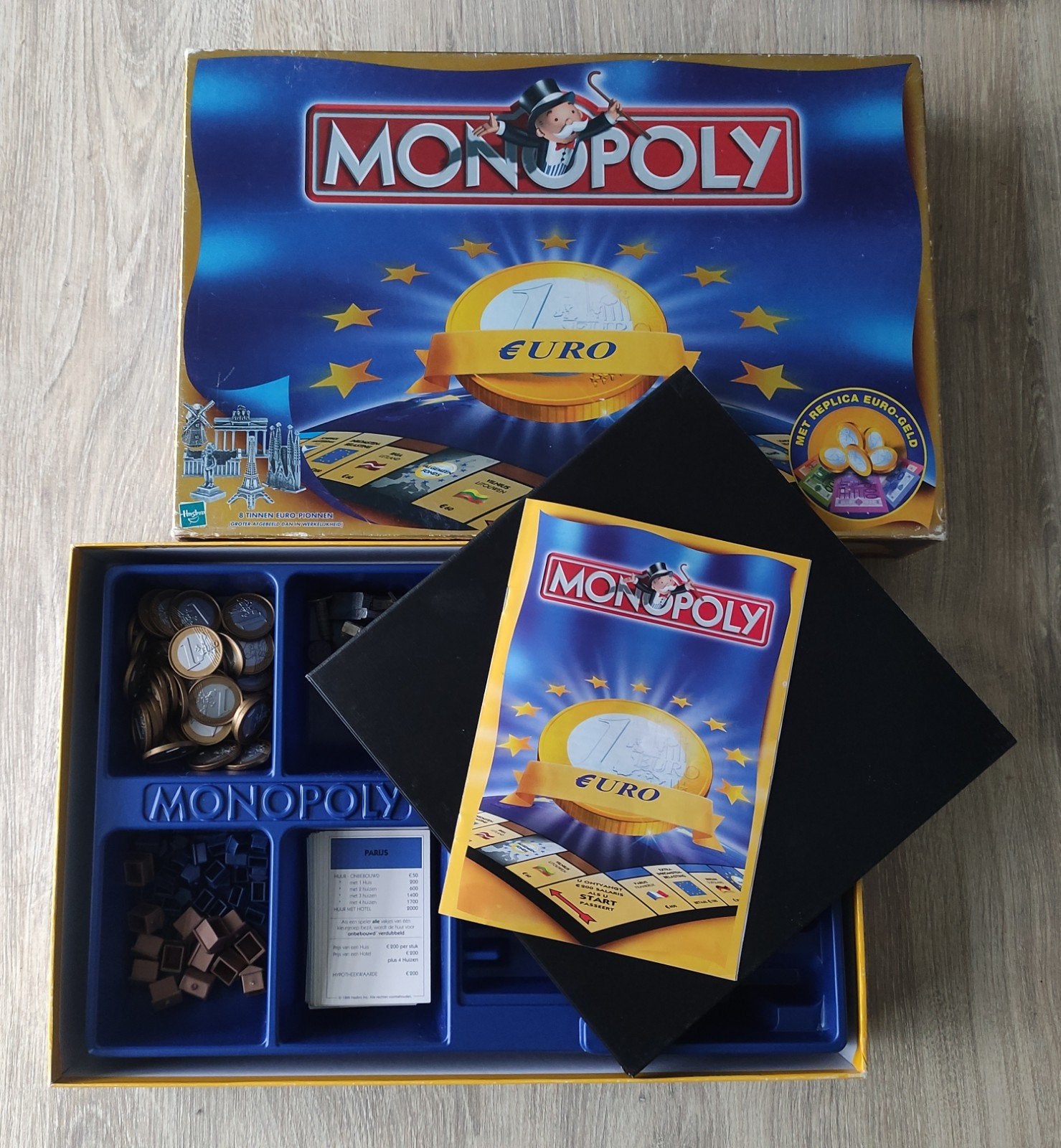 MONOPOLY editie EURO, Hobby en Vrije tijd, Gezelschapsspellen | Bordspellen, Ophalen of Verzenden