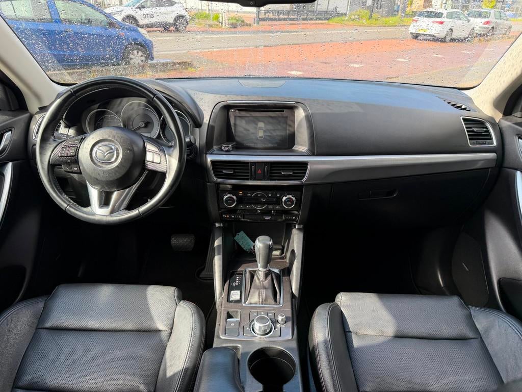 Mazda CX-5 2.0 SkyActiv-G 165 GT-M Line 2WD AUT|NAV|LEDER, 4 cilinders, Blauw, Bedrijf, SUV of Terreinwagen