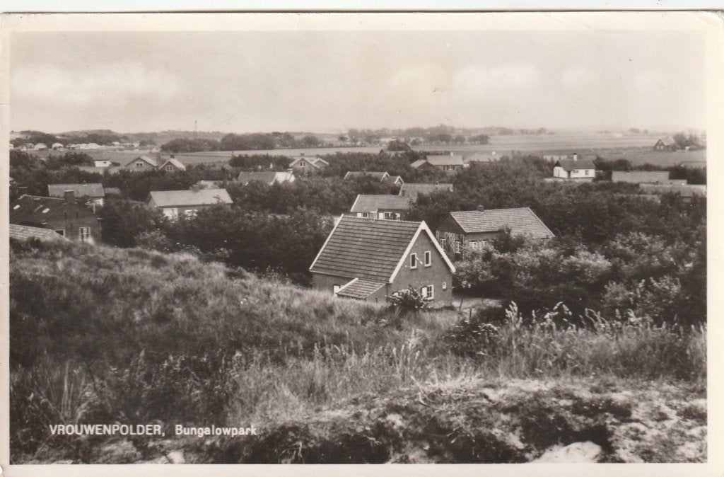 VROUWENPOLDER Bungalowpark, Verzenden, 1960 tot 1980, Gelopen, Zeeland