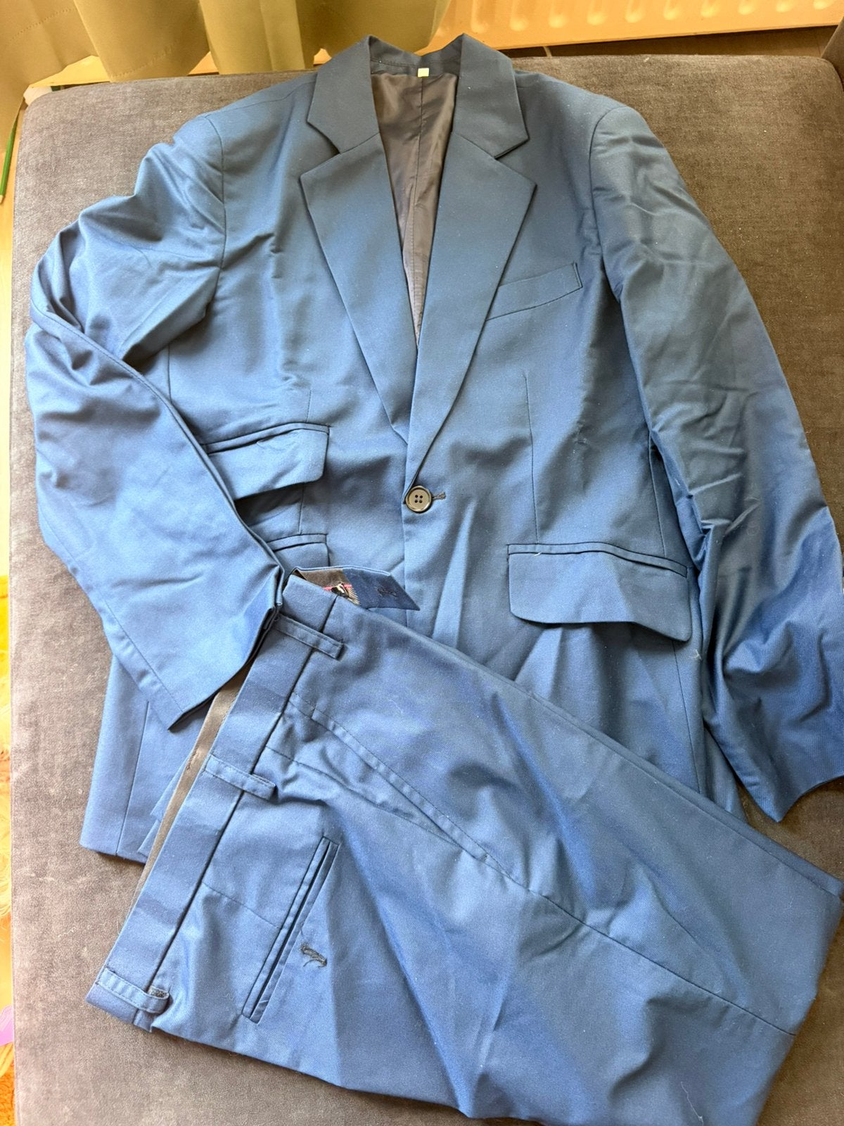 Herenpak, Ophalen of Verzenden, Zo goed als nieuw, Blauw
