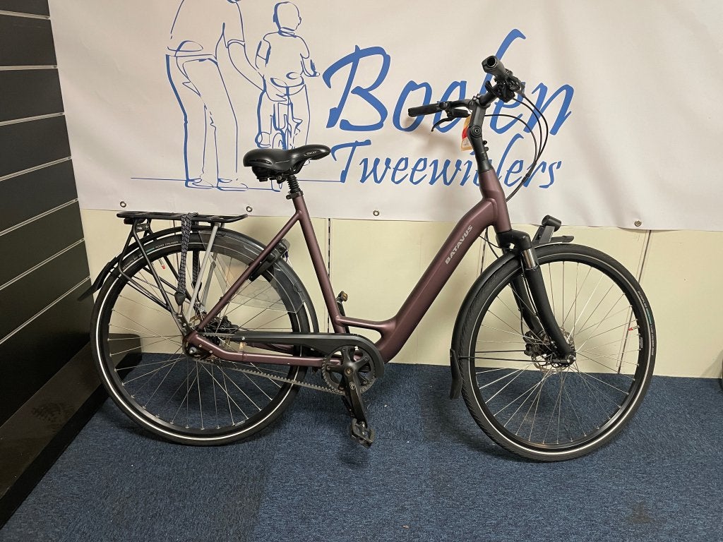 Batavus Finez 28/56 8v Belt Drive Alfine Sangria Matt Dames, Ophalen, Batavus, Versnellingen, Batavus
