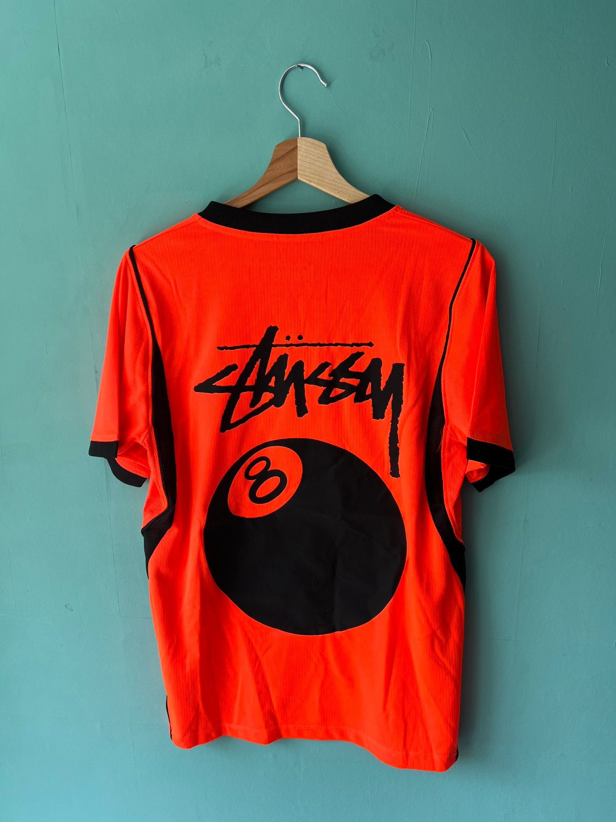 Nederlands elftal thuisshirt WK 2026 Stüssy 8 Ball Maat S, Nieuw, Oranje, Ophalen of Verzenden, Nike