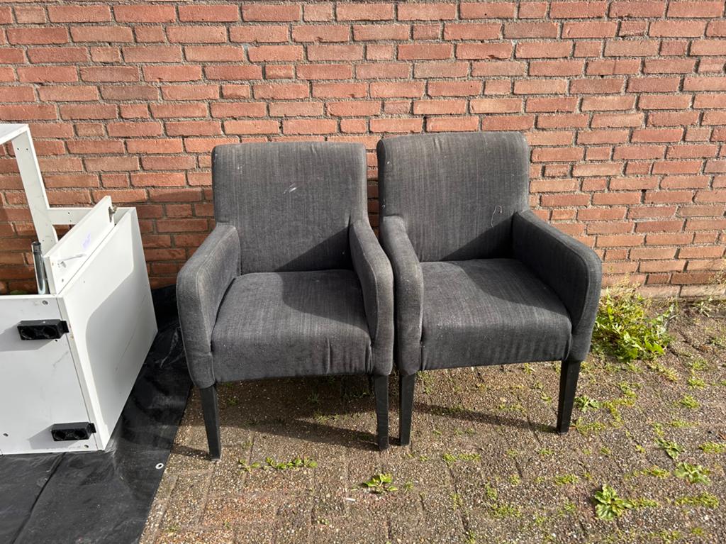 Eetkamertafel en 6 stoelen, Huis en Inrichting, Ophalen, Gebruikt, 100 tot 150 cm, Teakhout