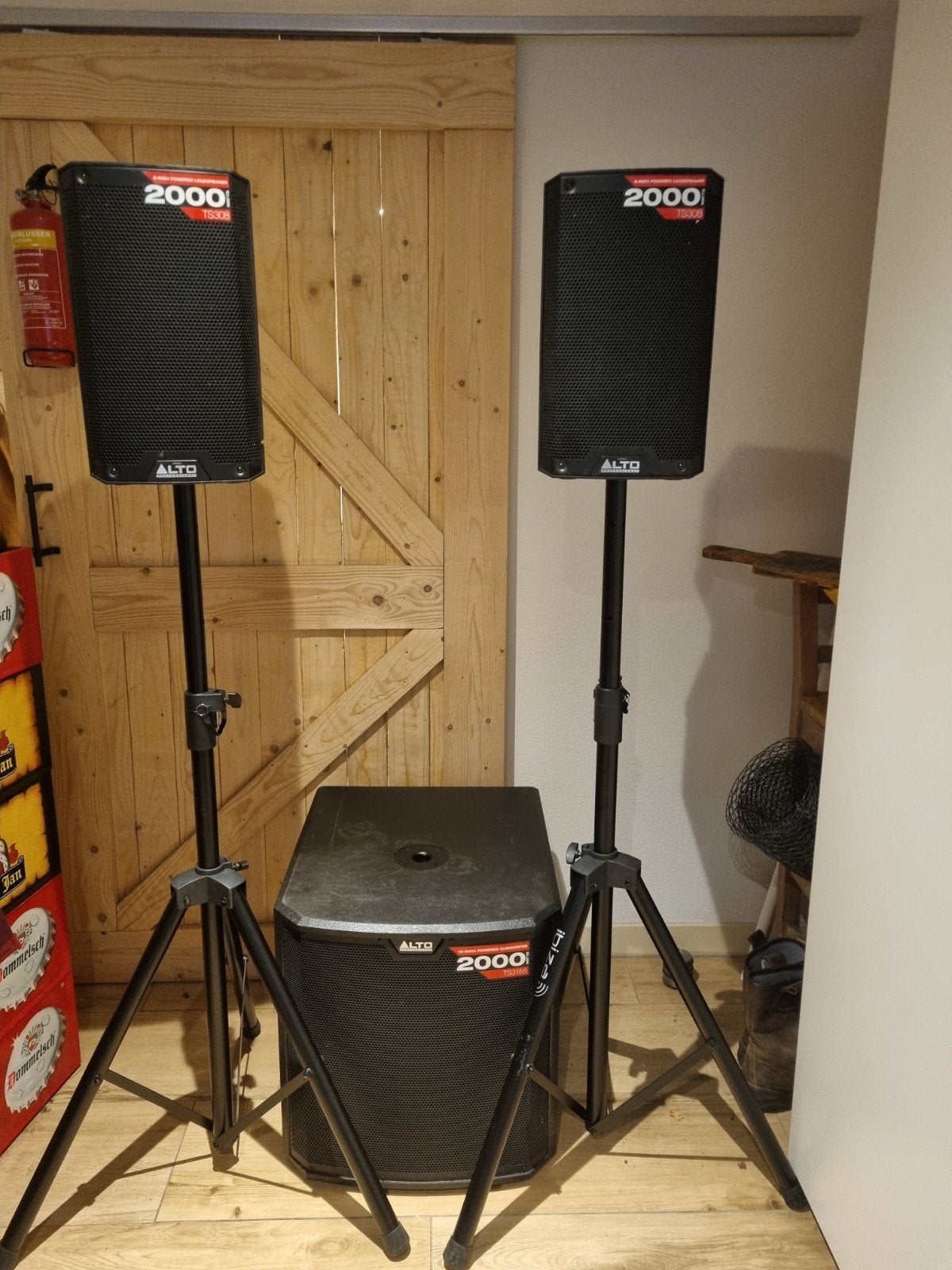 Alto Porfessional muziekinstalatie, Subwoofer, Zo goed als nieuw, 120 watt of meer, Ophalen