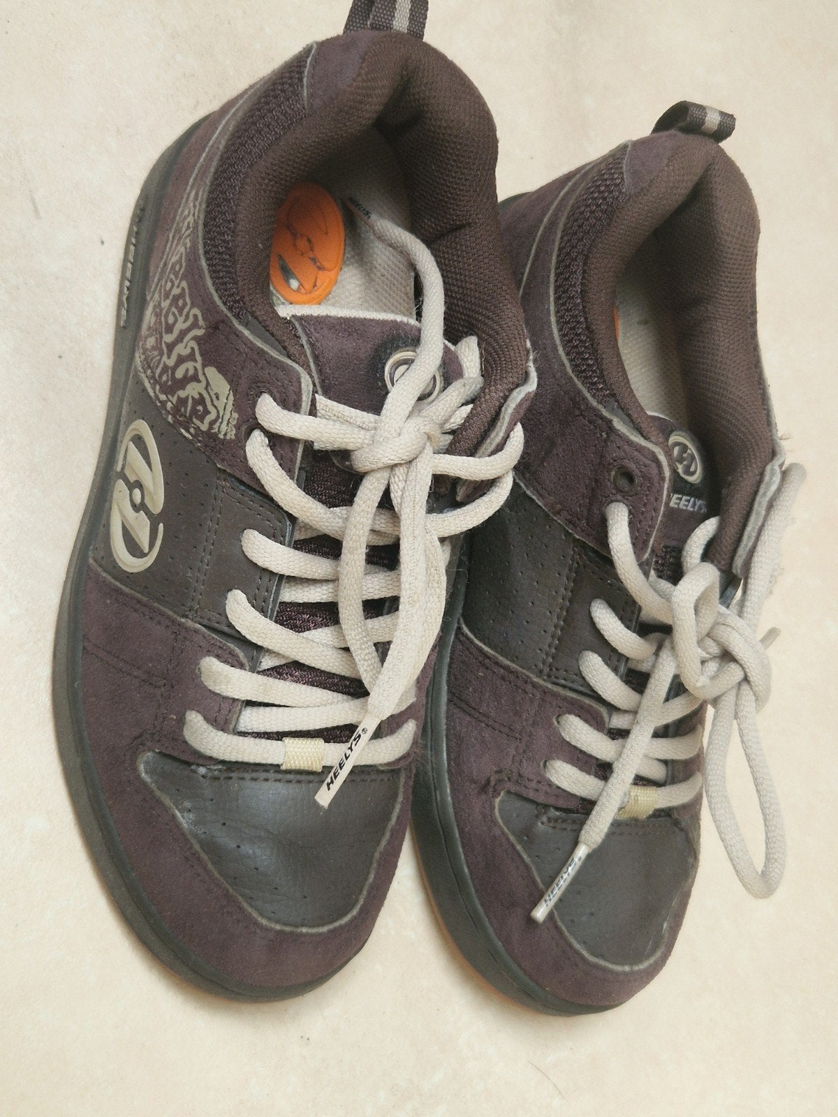 Heelys rolschoenen maat 38 - Bruin, Verzenden, Gebruikt, Kinderen