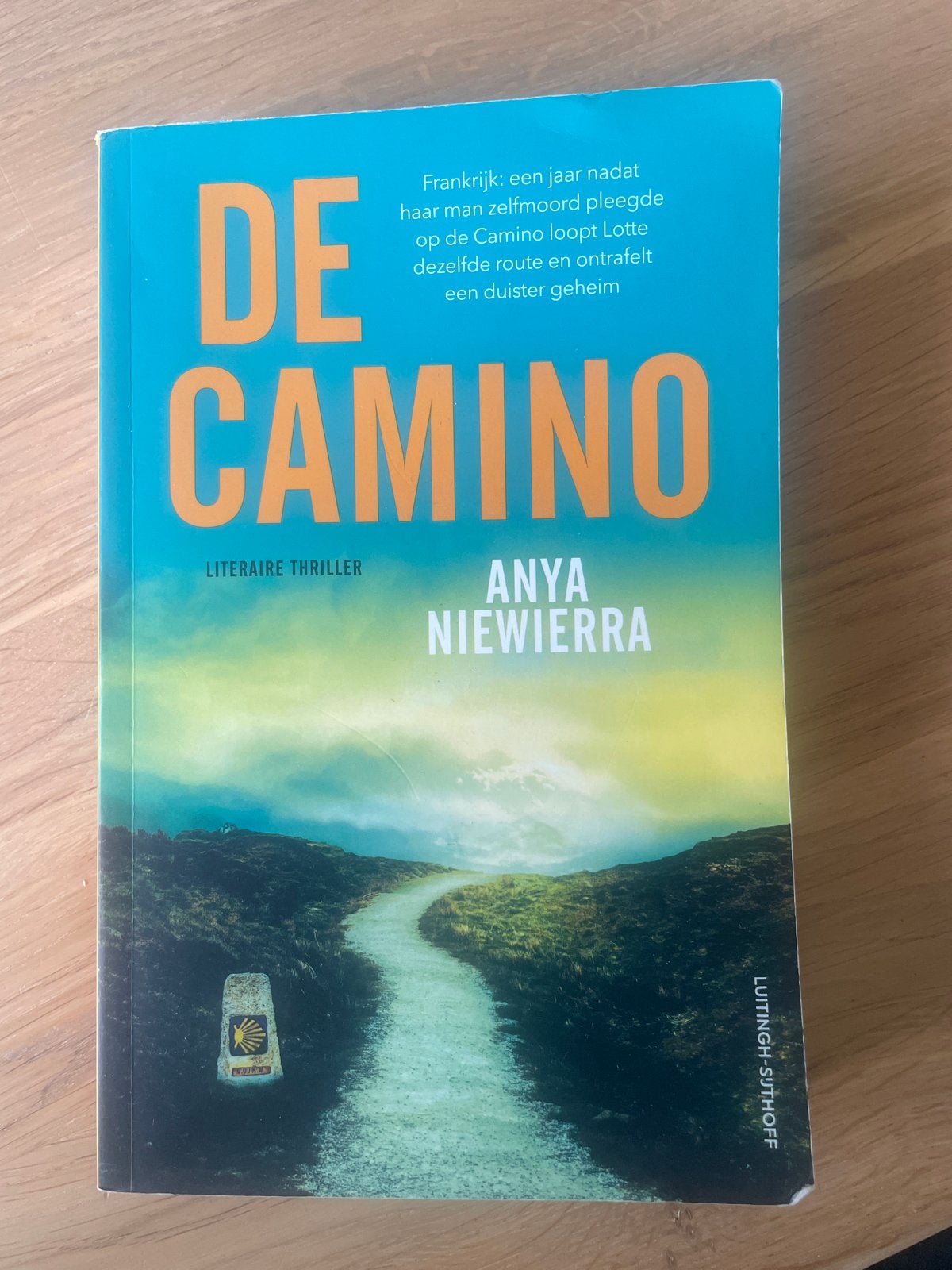 De Camino - Anya Niewierra (Literaire thriller), Boeken, Ophalen of Verzenden, Zo goed als nieuw