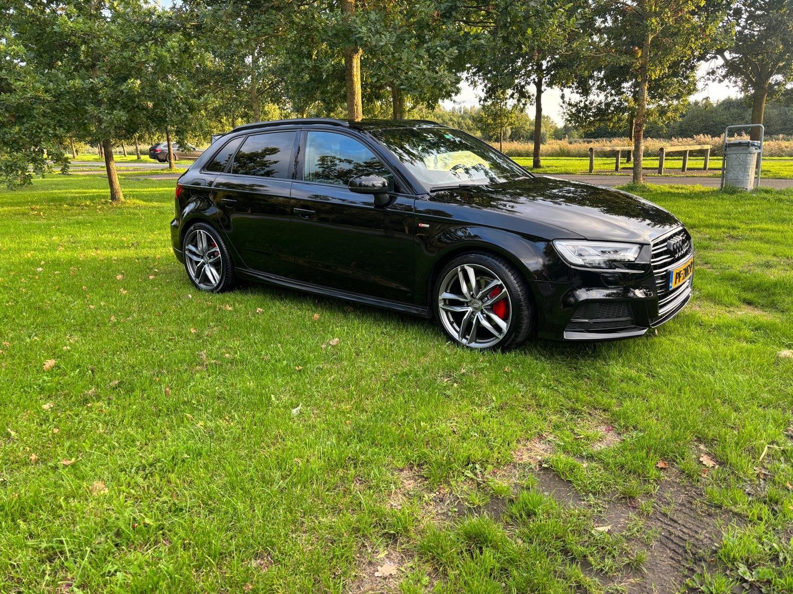 Audi A3 Sportback 1.0 TFSI Sport S Line Edition, Auto's, Gebruikt, Euro 6, Zwart, Origineel Nederlands