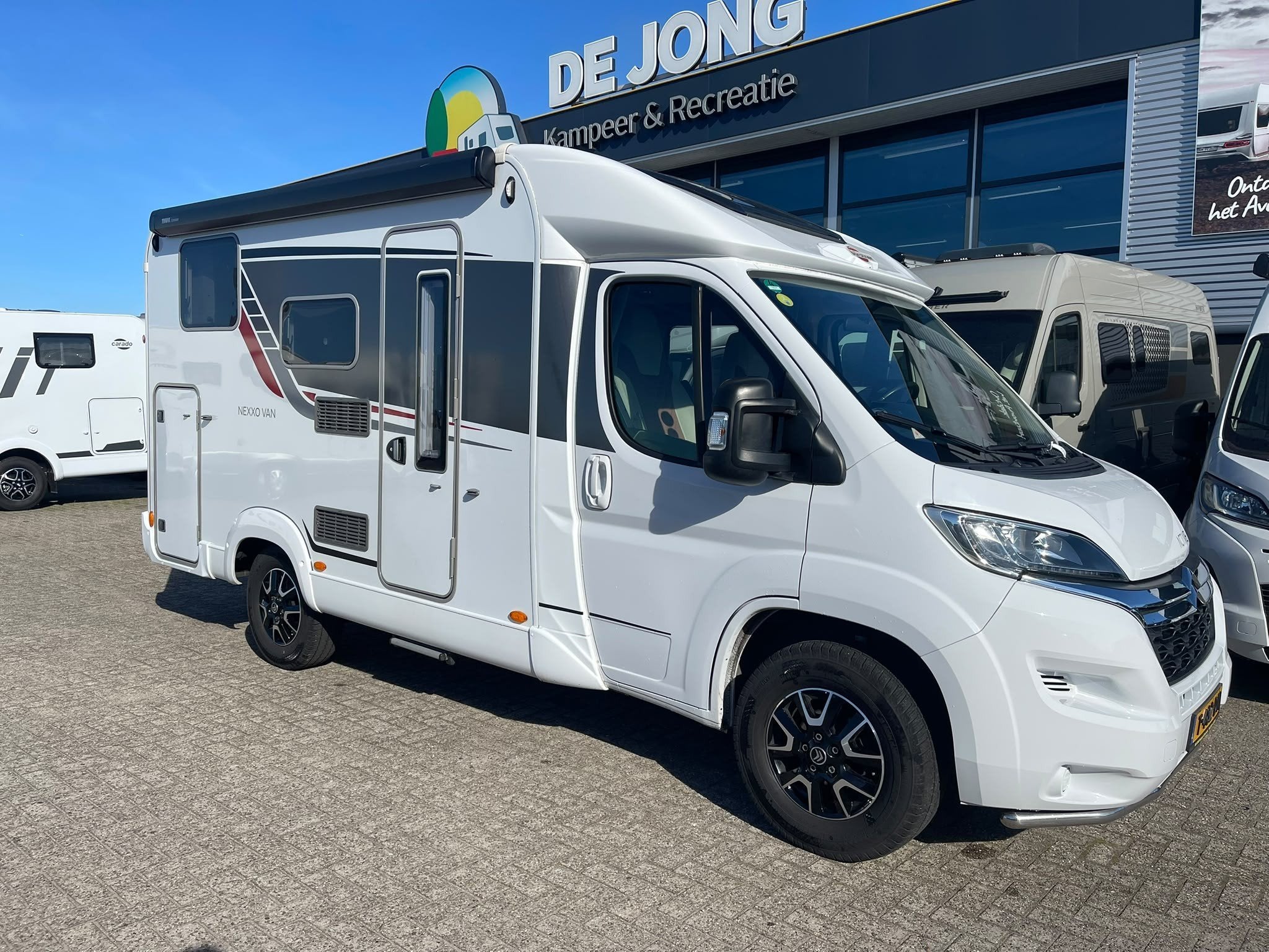 Bürstner Nexxo Van 590 G Citroen (bj 2023), Caravans en Kamperen, Fietsendrager, Bedrijf, Tot en met 3, Bürstner