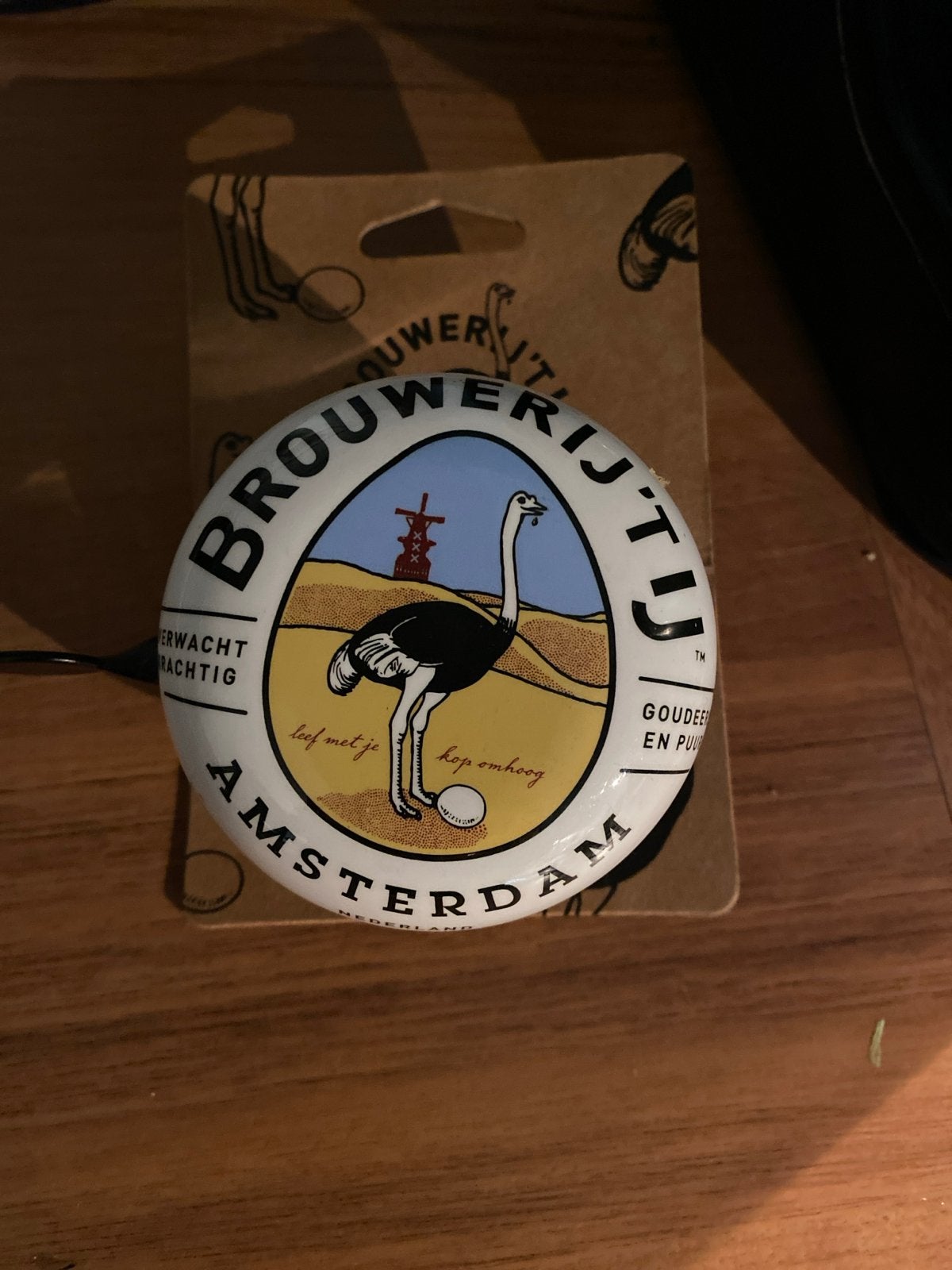 Fietsbel Brouwerij 't IJ - Amsterdam, Ophalen of Verzenden, Nieuw