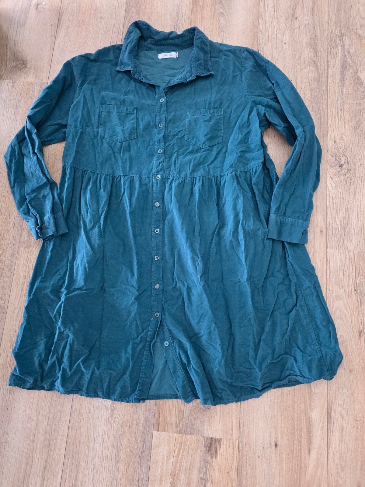 Rib jurk Paprika maat 4, (50), Maat 46/48 (XL) of groter, Ophalen of Verzenden, Zo goed als nieuw, Paprika