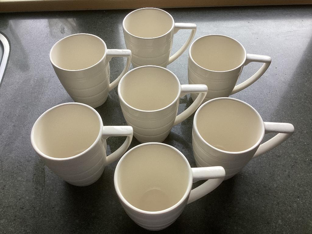 Jasper Conran Wedgewood “mugs”, Huis en Inrichting, Keuken | Servies, Ophalen of Verzenden, Zo goed als nieuw, Kom(men), Wedgwood