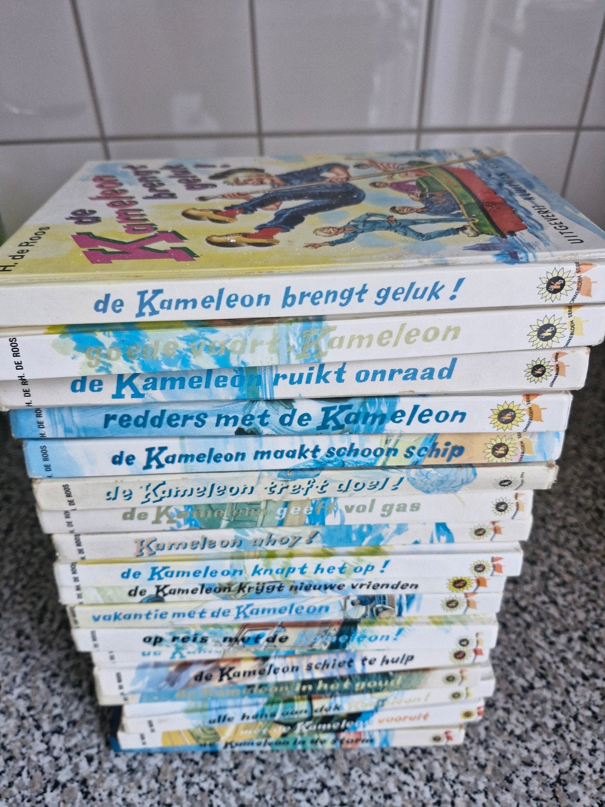 Kameleon veel boeken voor elk aannemelijk bod, Boeken, Ophalen of Verzenden, Gelezen