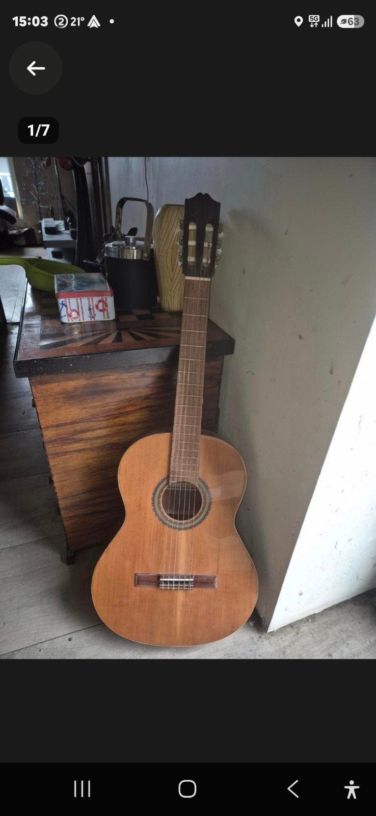 Klassieke gitaar - nieuw. niet gebruikt, Ophalen of Verzenden, Gebruikt, Klassieke of Spaanse gitaar