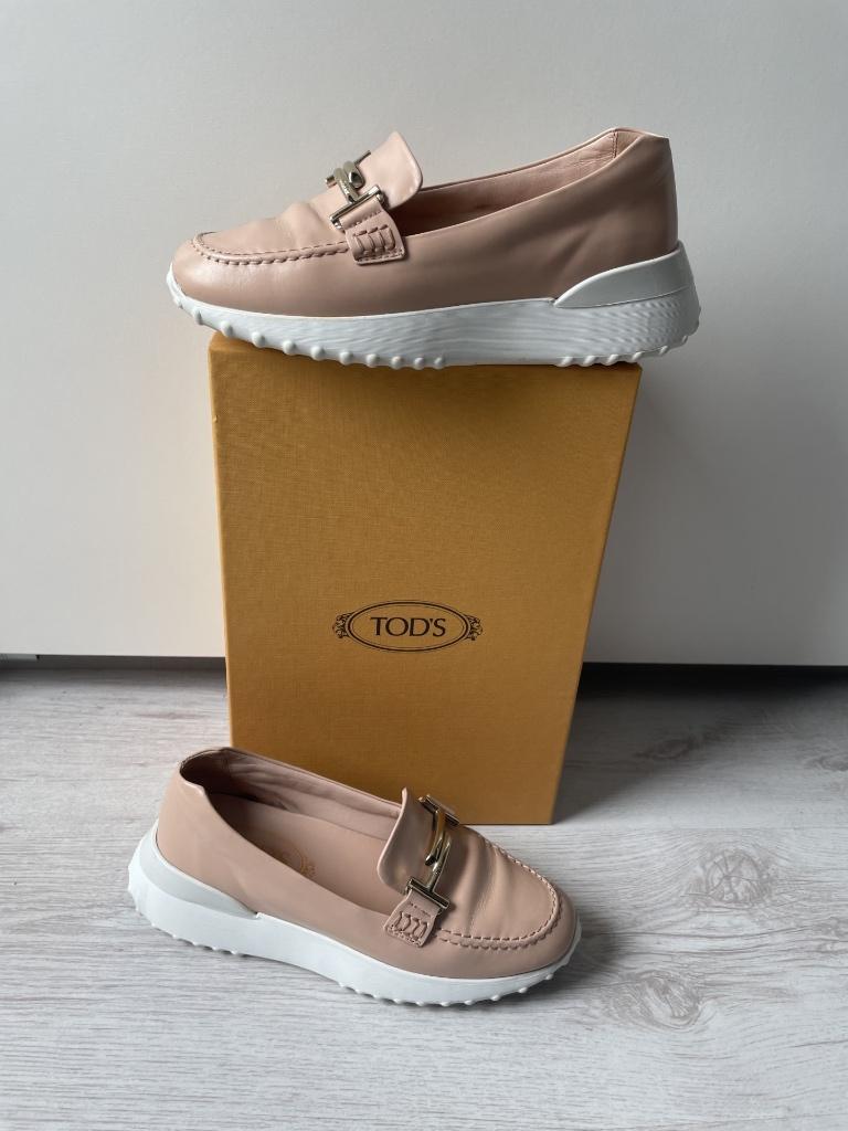 Tod's ** van 450 voor 90 euro, Kleding | Dames, Schoenen, Verzenden, Overige typen, Nieuw, Roze