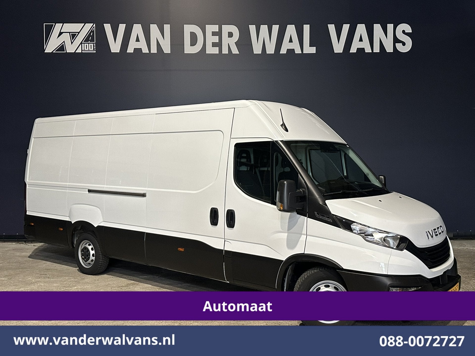 Iveco Daily 35S16V 157pk Automaat L3H2 Euro6 Airco | Apple C, Auto's, Automaat, Dealer onderhouden, Iveco, Wit