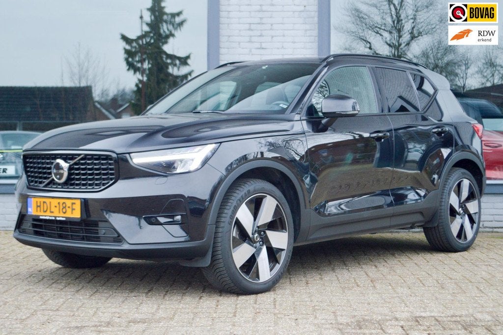Volvo XC40 1.5 T5 Recharge Plug-in PHEV Facelift Ultimate Da, Automatische klimaatregeling, Zwart, Bedrijf, Hybride Elektrisch/Benzine