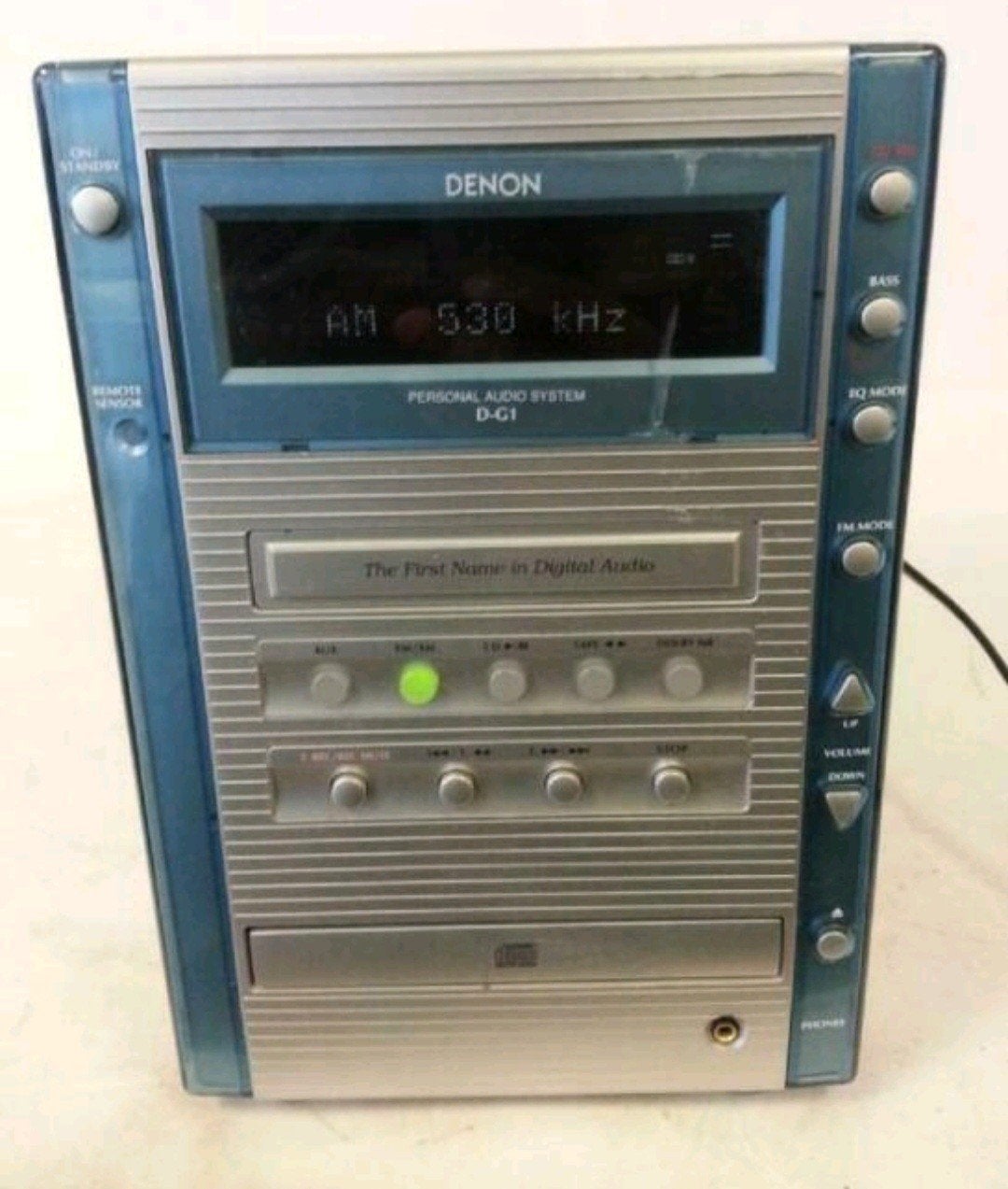 Denon Personal Audio Stereo Miniset System D-G1Casstedeck Tu, Denon, Refurbished, Ophalen of Verzenden, Tuner of Radio