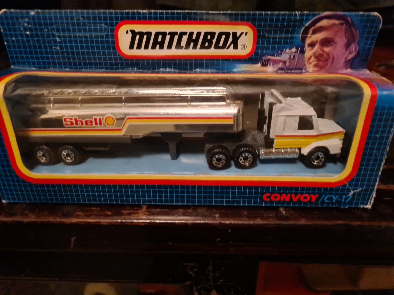 Matchbox Convoy cy-17 Shell Scania, Ophalen of Verzenden, Zo goed als nieuw, Bus of Vrachtwagen, Matchbox