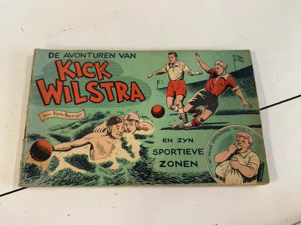 Grote partij Kick Wilstra stripboekjes– meerdere delen, Verzamelen, Speldjes, Pins en Buttons, Ophalen of Verzenden, Zo goed als nieuw