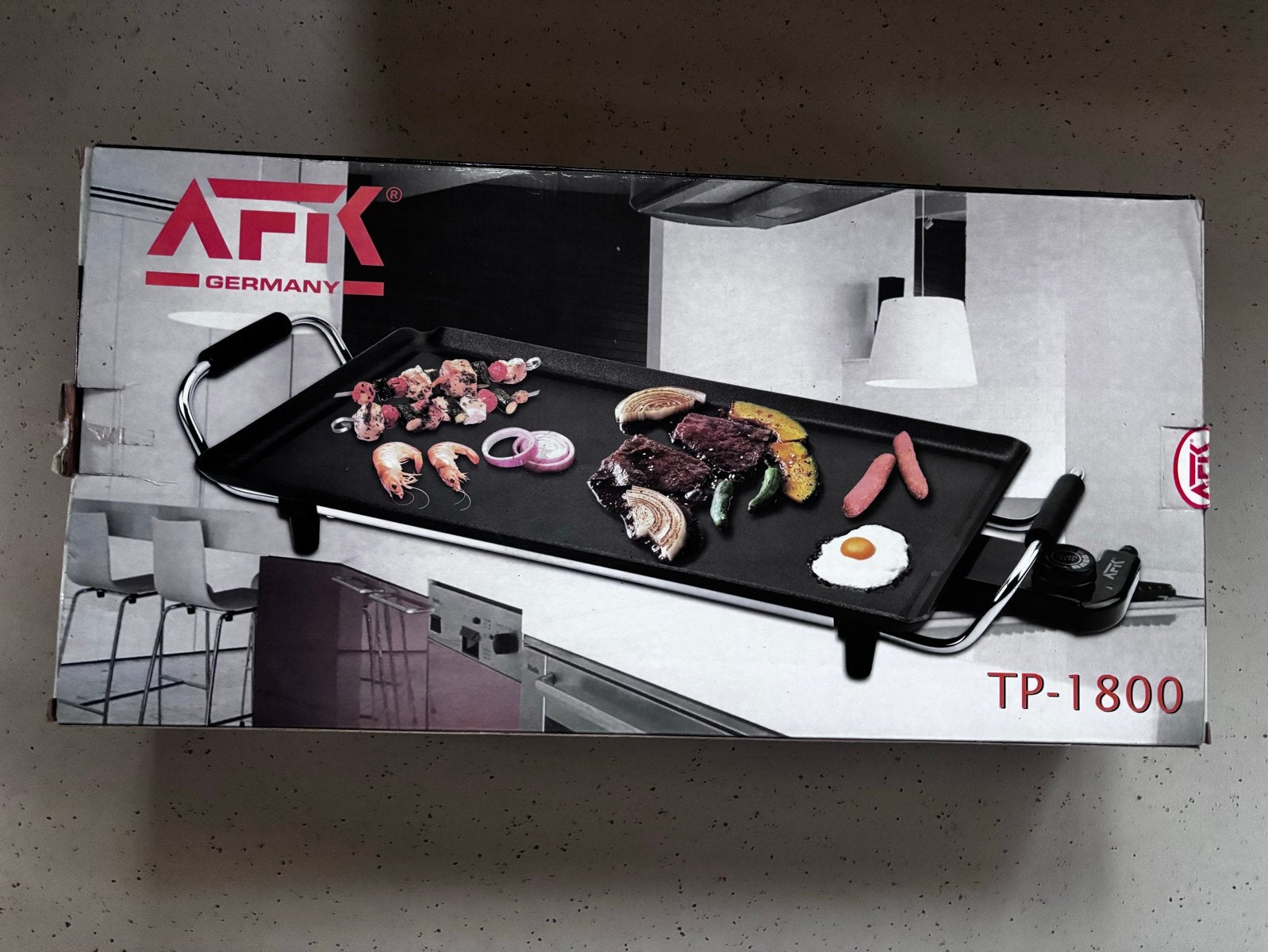 Teppan-Yaki TP-1800 Tafelgrill - Nieuw in doos, Ophalen of Verzenden, Nieuw, Tafelgrill