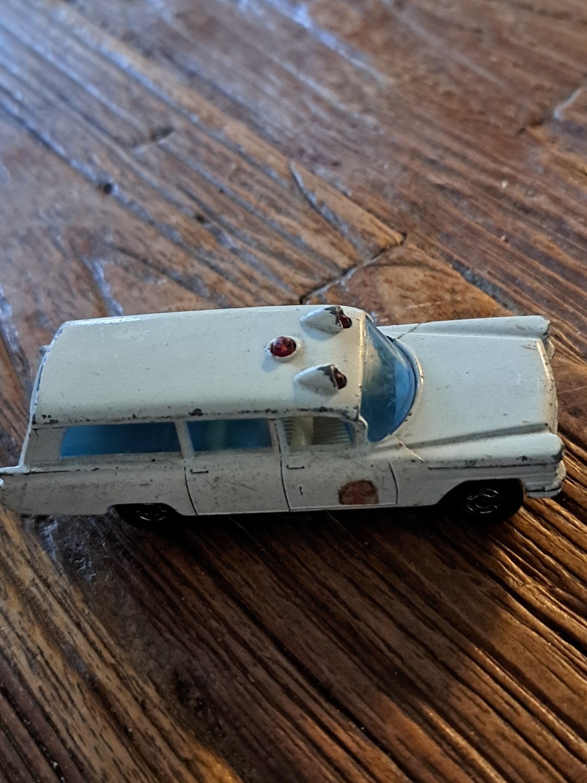 Matchbox Lesney No. 54 Cadillac Ambulance - Licht bespeeld, Ophalen of Verzenden