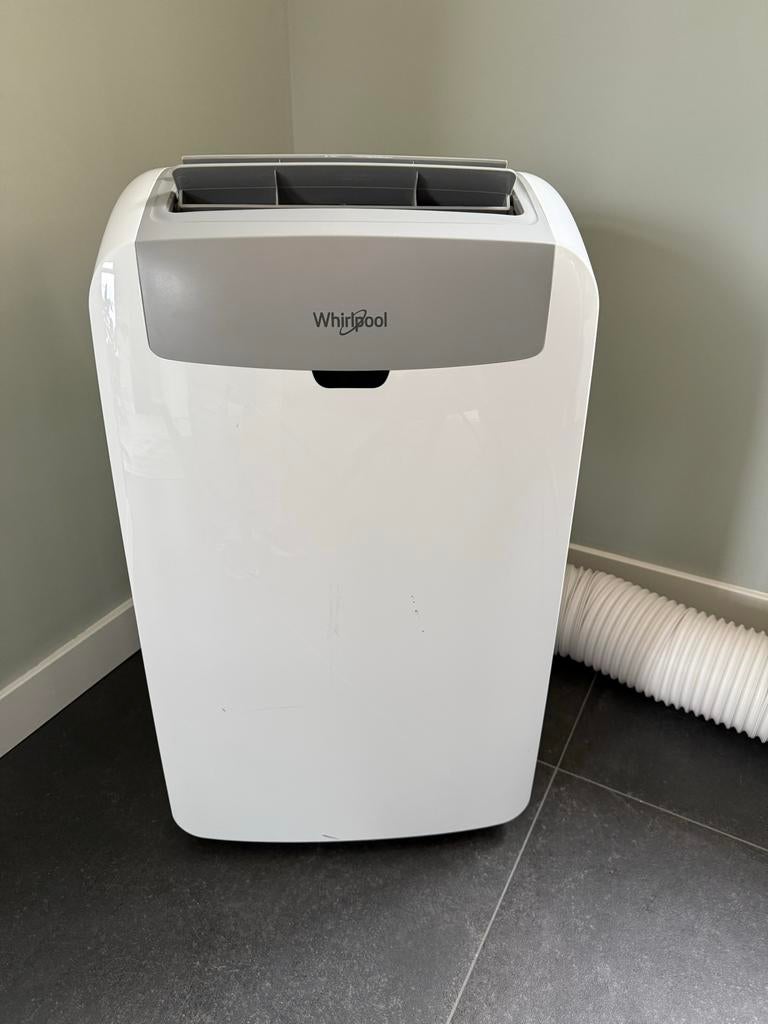Whirlpool Mobiele Airco - Koelen - Verwarmen  PACW212HP, Ophalen, Minder dan 60 m³, 3 snelheden of meer, Afstandsbediening