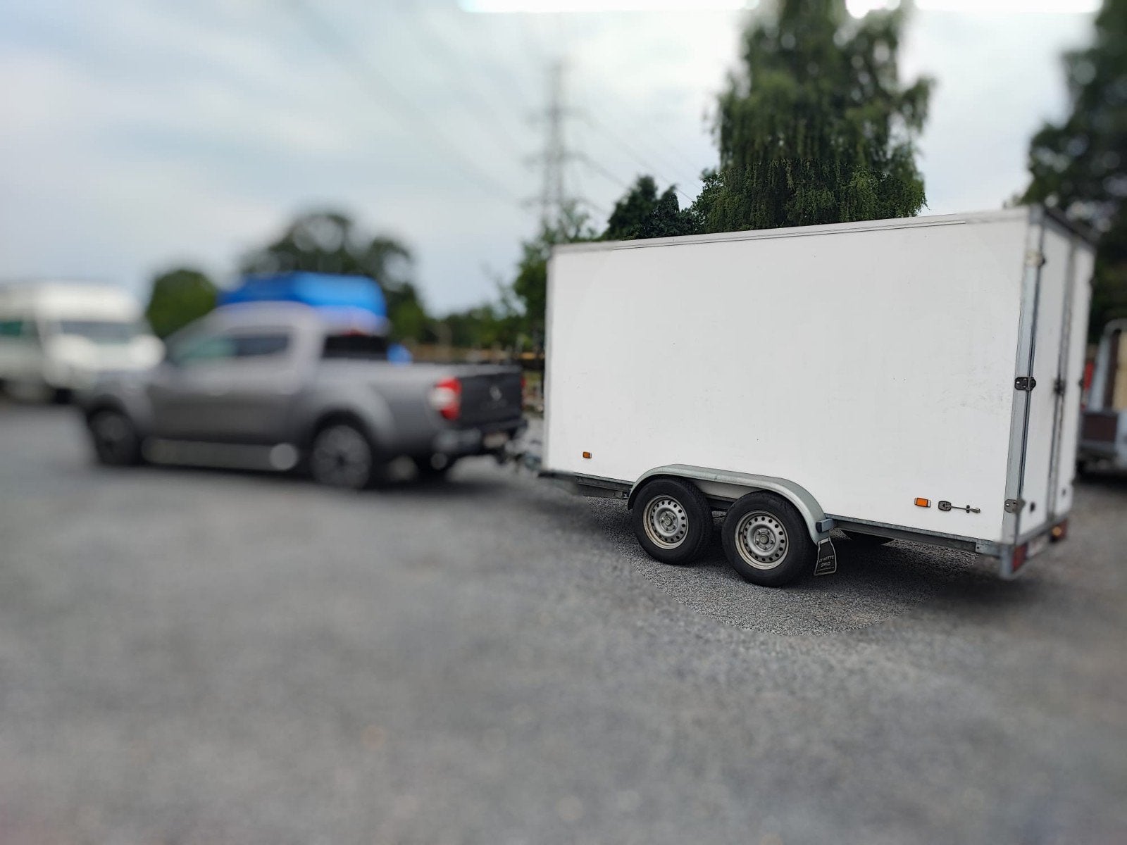 Gesloten aanhangwagen, Auto diversen, Aanhangers en Bagagewagens, Zo goed als nieuw, Ophalen