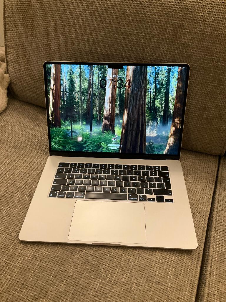 MacBook Air 15" (2023), Computers en Software, Apple Macbooks, Ophalen, 512 GB, Zo goed als nieuw, MacBook Air