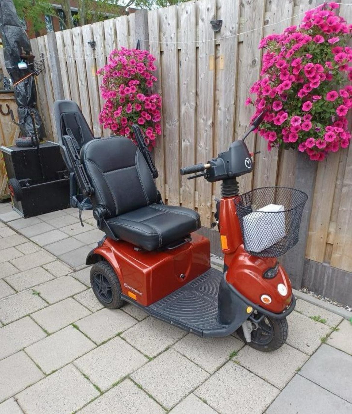 Scootmobiel, MEDEMA mini Crosser X1, met kinderzitje, Ophalen, Gebruikt