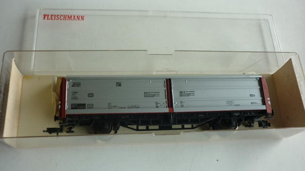 Fleischmann H0 5335 DB schuifwandwagon in ovp, Gebruikt, Gelijkstroom, Fleischmann, Wagon