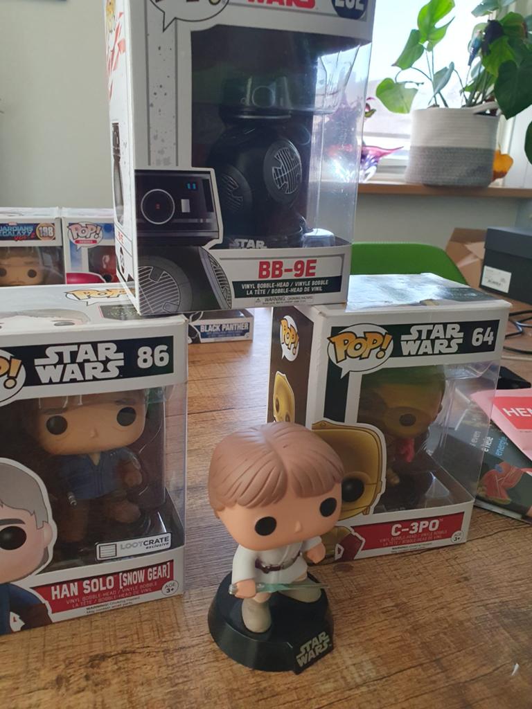 Set van 4 Funko Pop Star Wars Bobble-heads., Ophalen of Verzenden