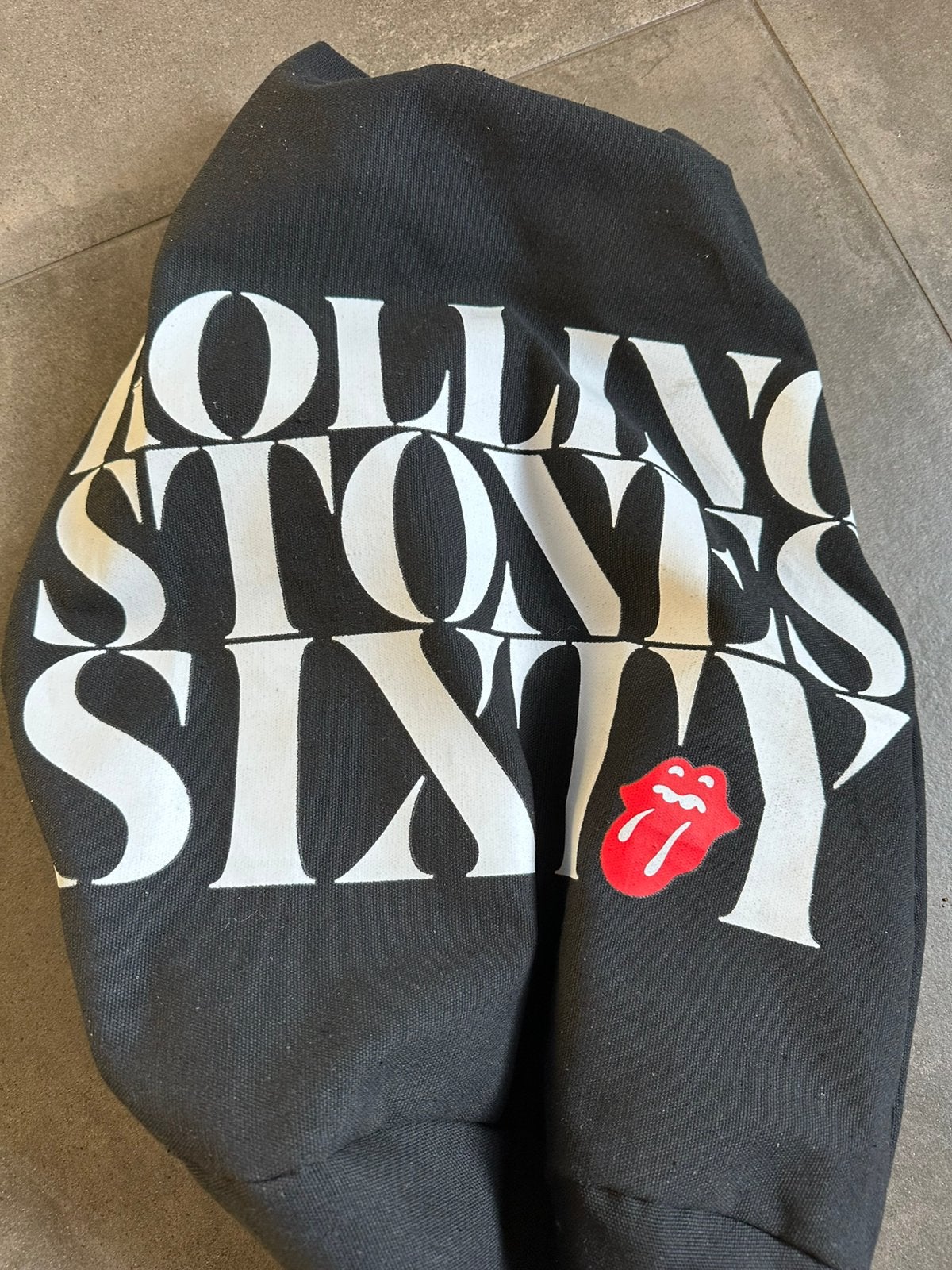 Rolling Stones Anfield concert Liverpool 2022 tas, Verzenden, Nieuw, Zwart, Overige typen