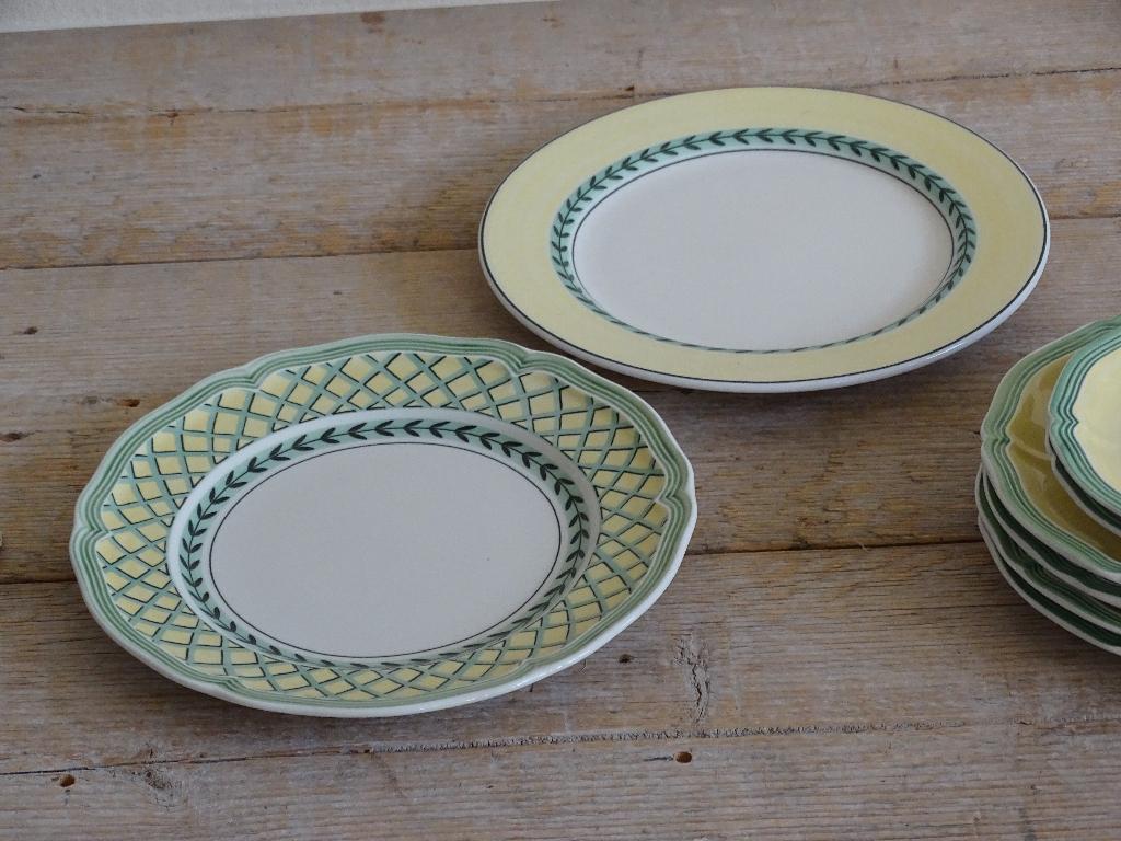 Servies, Villeroy & Boch, French GARDEN, FLEURENCE, gaaf, Ophalen of Verzenden