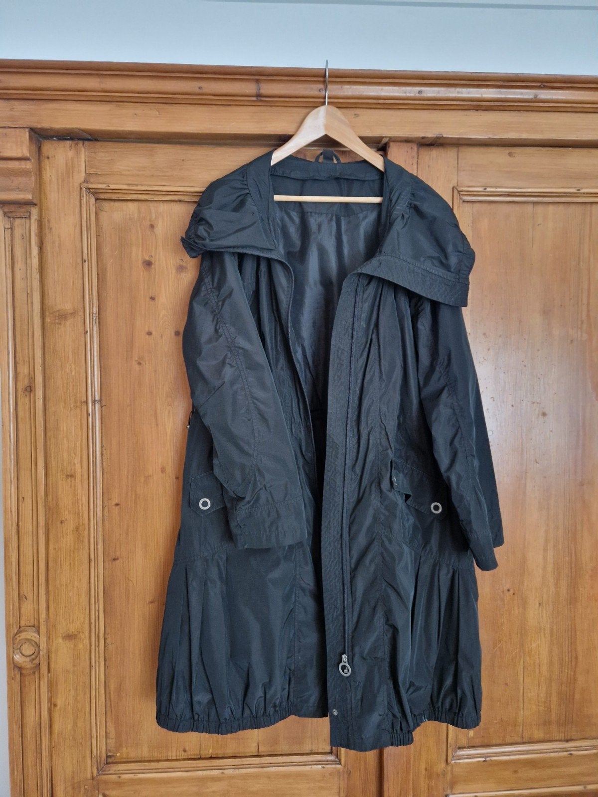 MS Mode hele fijne jas, zomer jas maat 48/50, Zwart, Maat 46/48 (XL) of groter, Ophalen of Verzenden, Zo goed als nieuw