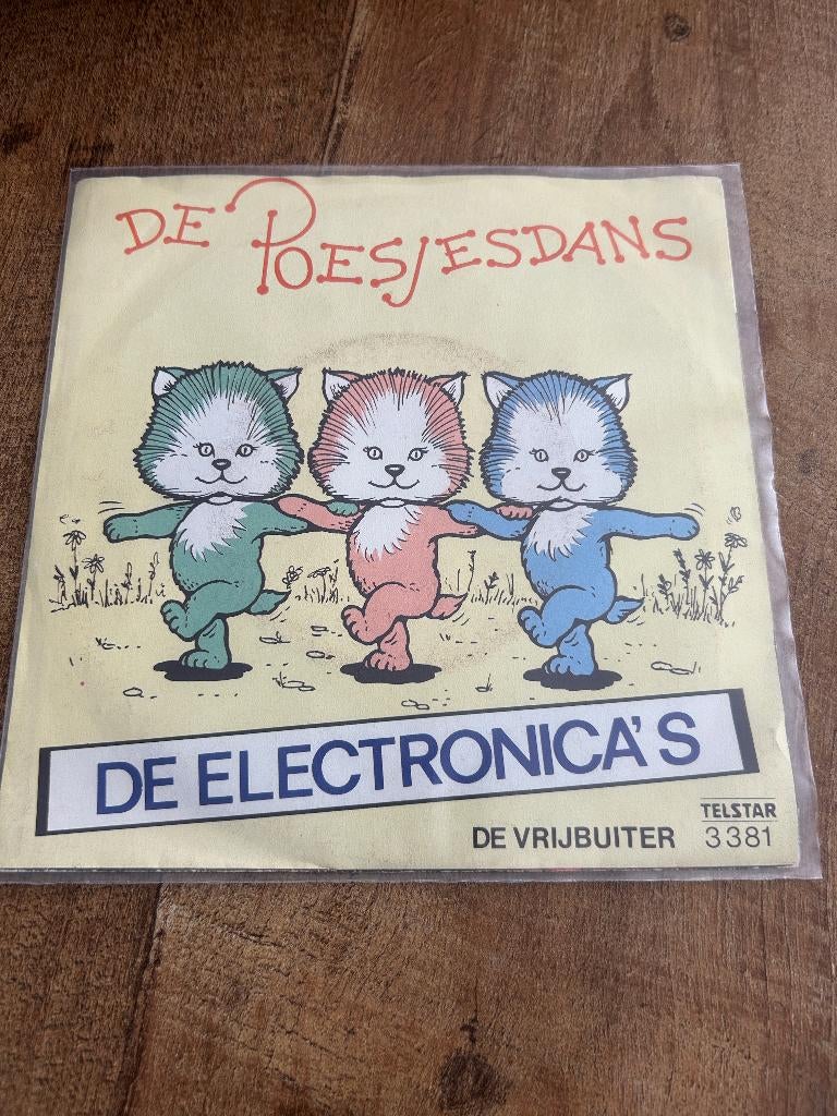 De Electronica''s-De Poesjesdans, Cd's en Dvd's, 7 inch, Single, Ophalen of Verzenden, Zo goed als nieuw
