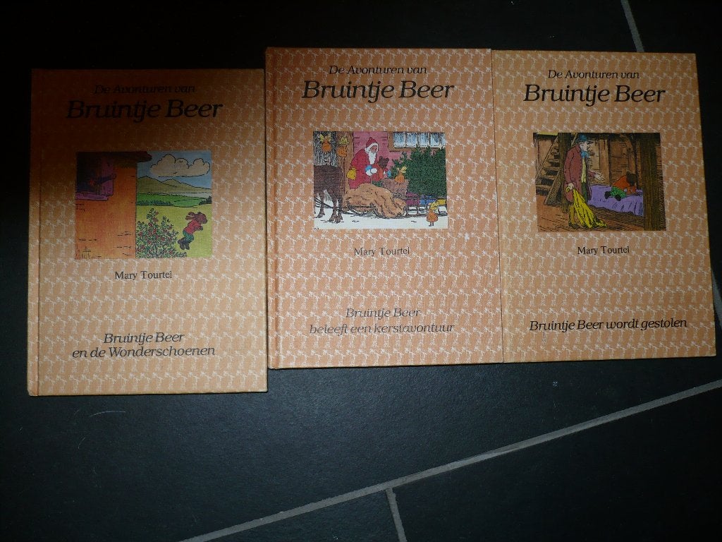 8 bruintje beer 4 zachte kaft en 4 harde kaft, Gelezen, Ophalen of Verzenden, Mary Tourtel, Meerdere stripboeken