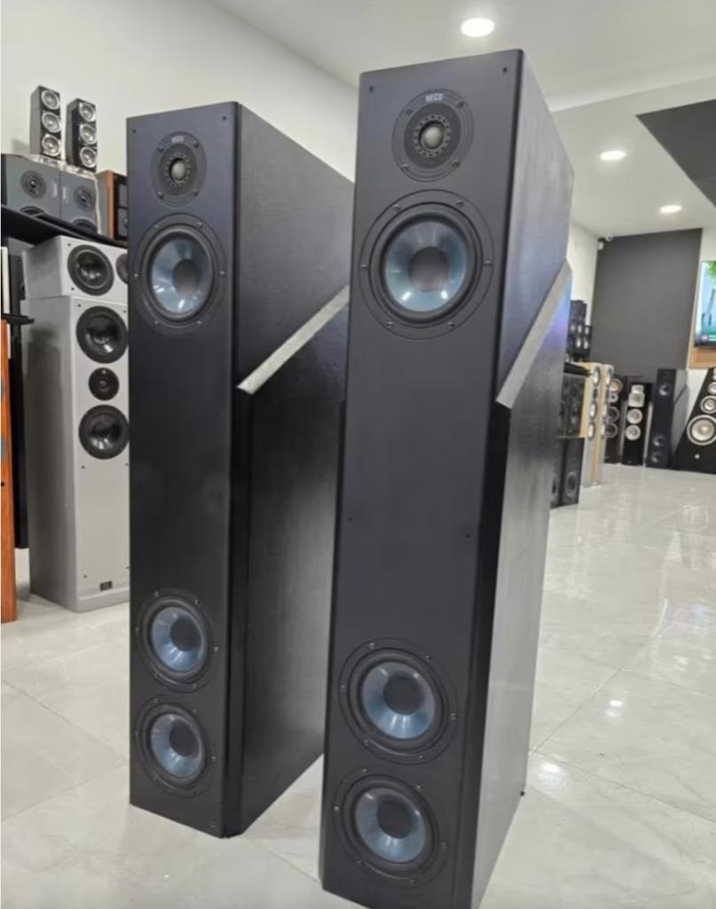 speakers Heco Mythos 700, Zo goed als nieuw, 120 watt of meer, Front, Rear of Stereo speakers, Ophalen