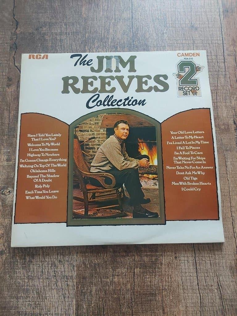Dubbellp Jim Reeves / The Jim Reeves collection, Inclusief binnenhoes, Gebruikt, Pop, Ophalen of Verzenden