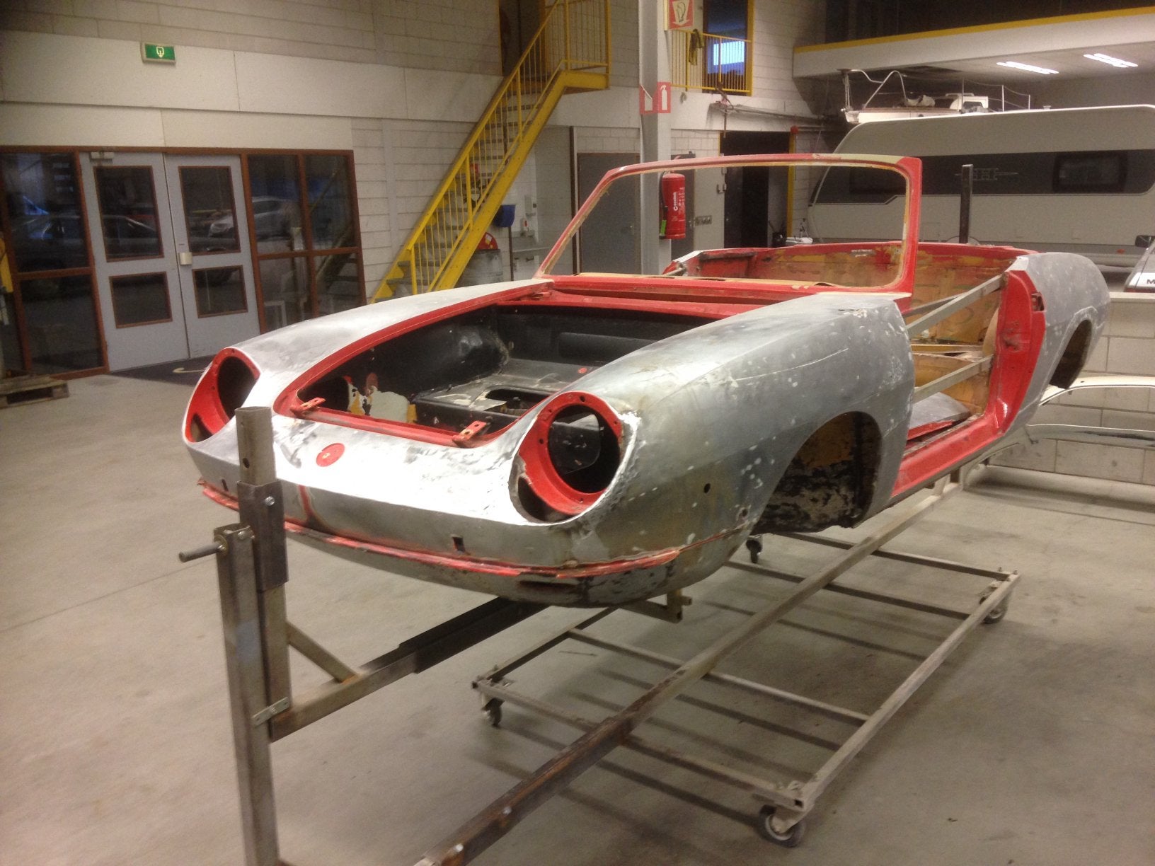 Draaispit passend voor Fiat 850 coupe/spider/etc, Auto-onderdelen, Ophalen, Voor, Nieuw, Bumper