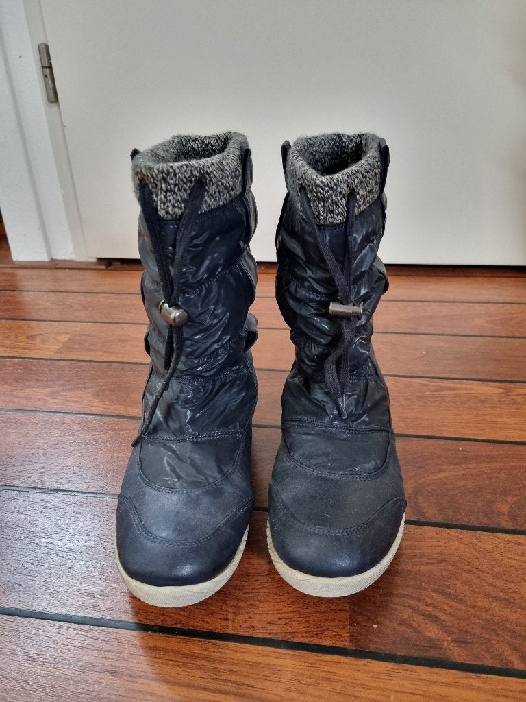 BUGATTI laarzen maat 38 ** ERG LEUK **, Kleding | Dames, Schoenen, Hoge laarzen, Blauw, Gedragen, Bugatti