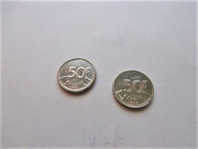 Munten België 1966 -1969 -1974 -1976 -1977 -1986 -1987 -1992, Verzenden, Overig, Setje