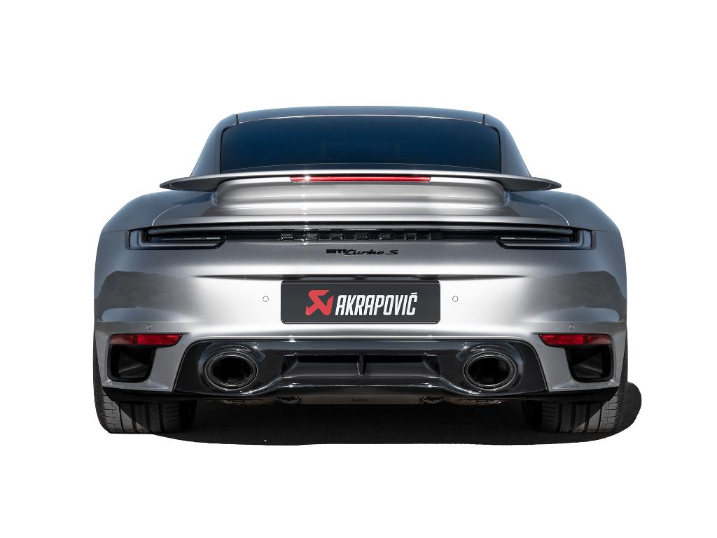 Akrapovic Titanium uitlaatsysteem - Porsche 911 992 Turbo, Ophalen of Verzenden