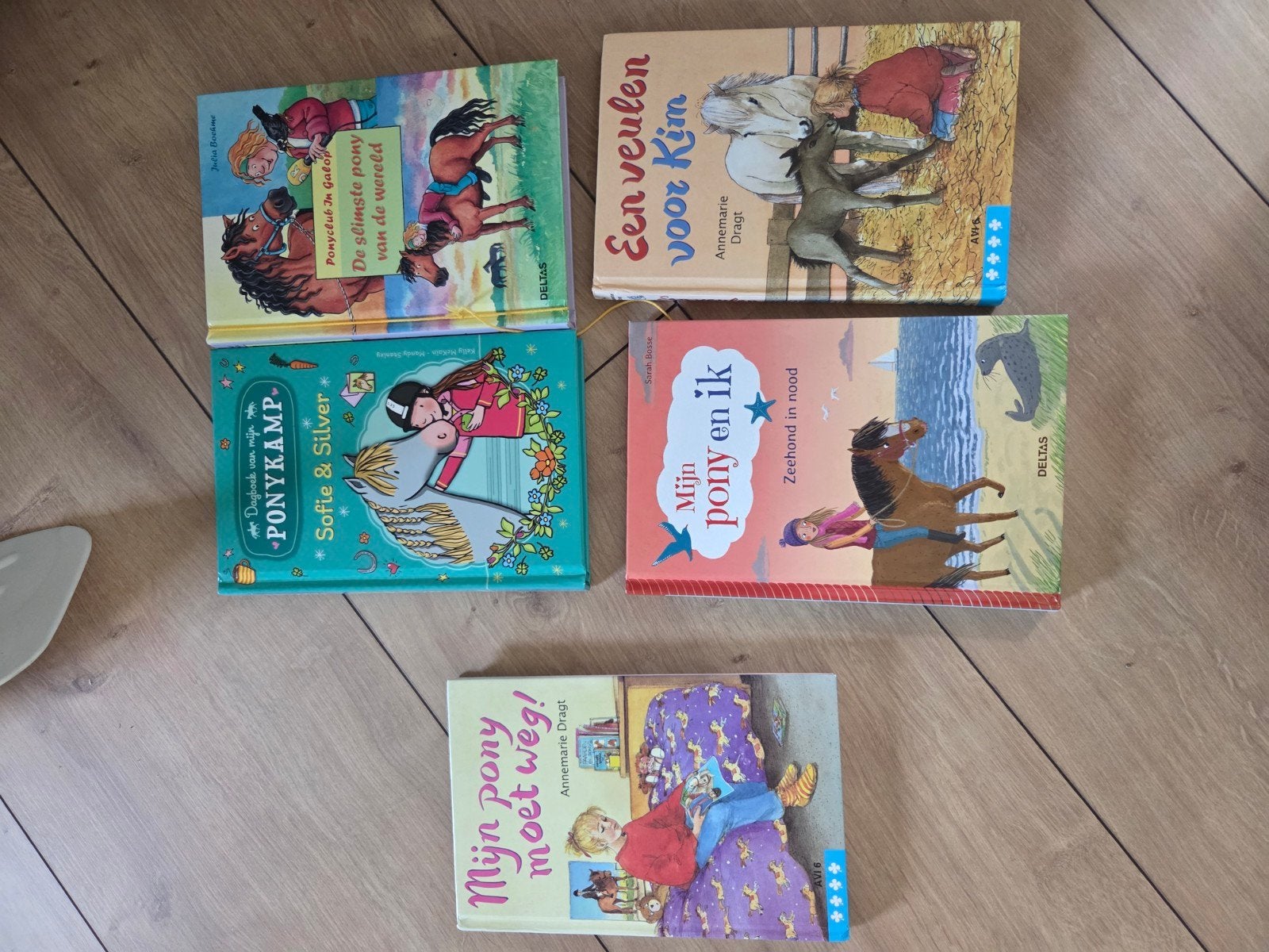 5x Pony boeken voor kinderen - Annemarie Dragt & meer, Ophalen, Gelezen, Annemarie Dragt, diverse, Fictie algemeen