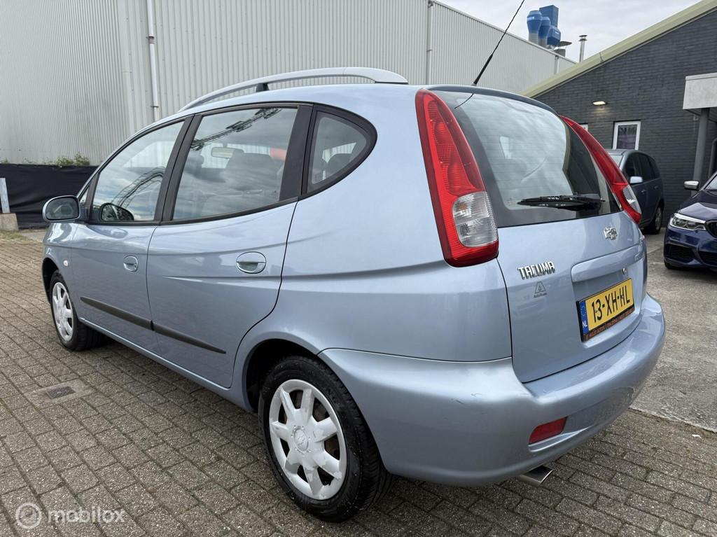 Chevrolet Tacuma 1.6-16V Spirit 2007 Slechts 115 dkm ! APK N, Auto's, Chevrolet, Gebruikt, Zwart, Origineel Nederlands, Handgeschakeld
