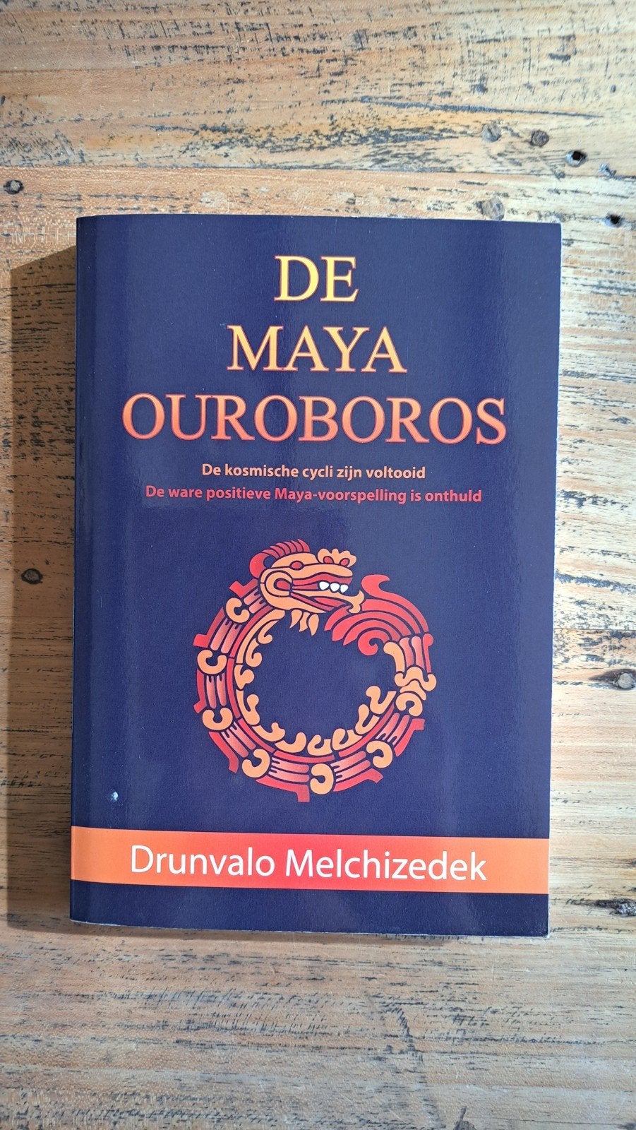 Drunvalo Melchizedek - De Maya Ouroboros, Boeken, Esoterie en Spiritualiteit, Zo goed als nieuw, Achtergrond en Informatie, Spiritualiteit algemeen