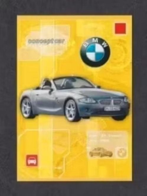 Auto BMW Concept Car Z4 Reclame., Verzamelen, Ophalen of Verzenden, 1980 tot heden, Ongelopen, Voertuig