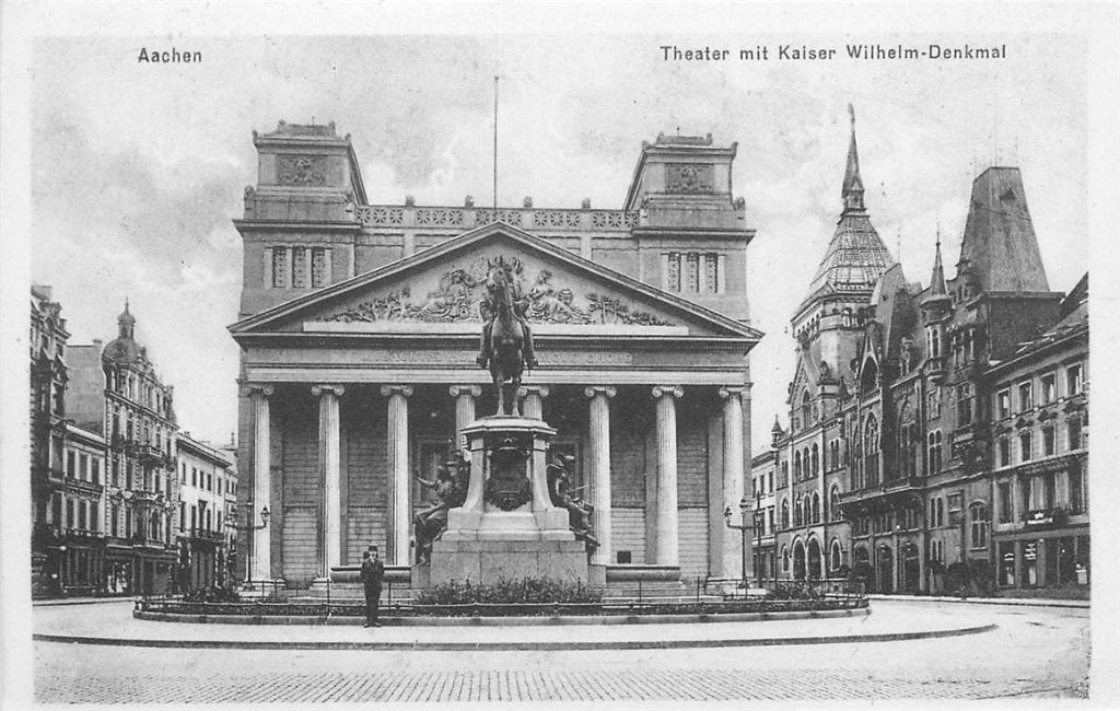 701-311-021 Aachen Theater, Verzenden, Voor 1920, Duitsland