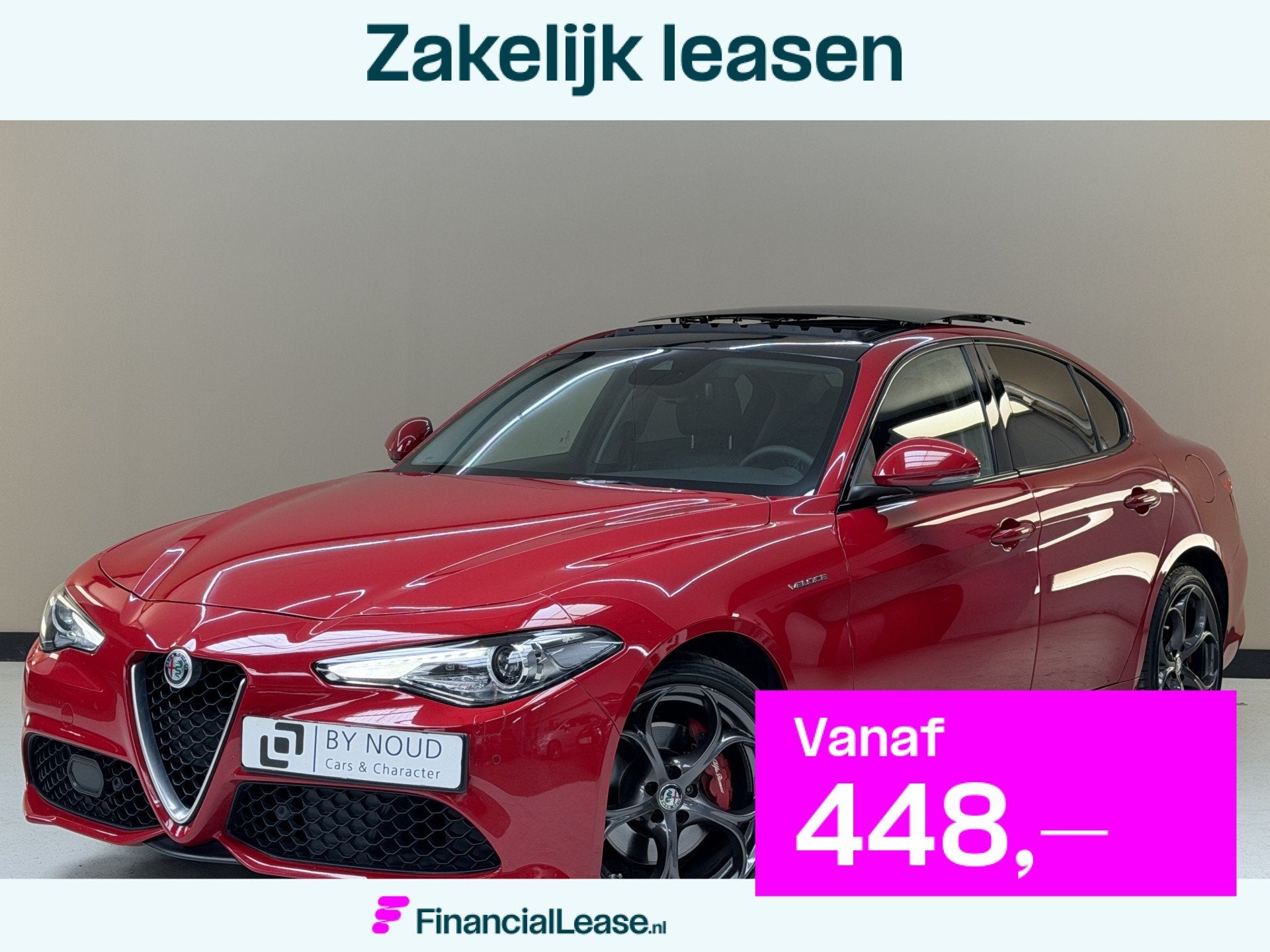 Alfa Romeo Giulia 2.0 T AWD Veloce, 280Pk, 2017, 1ste eigena, Zwart, 4 cilinders, 1505 kg, Bedrijf