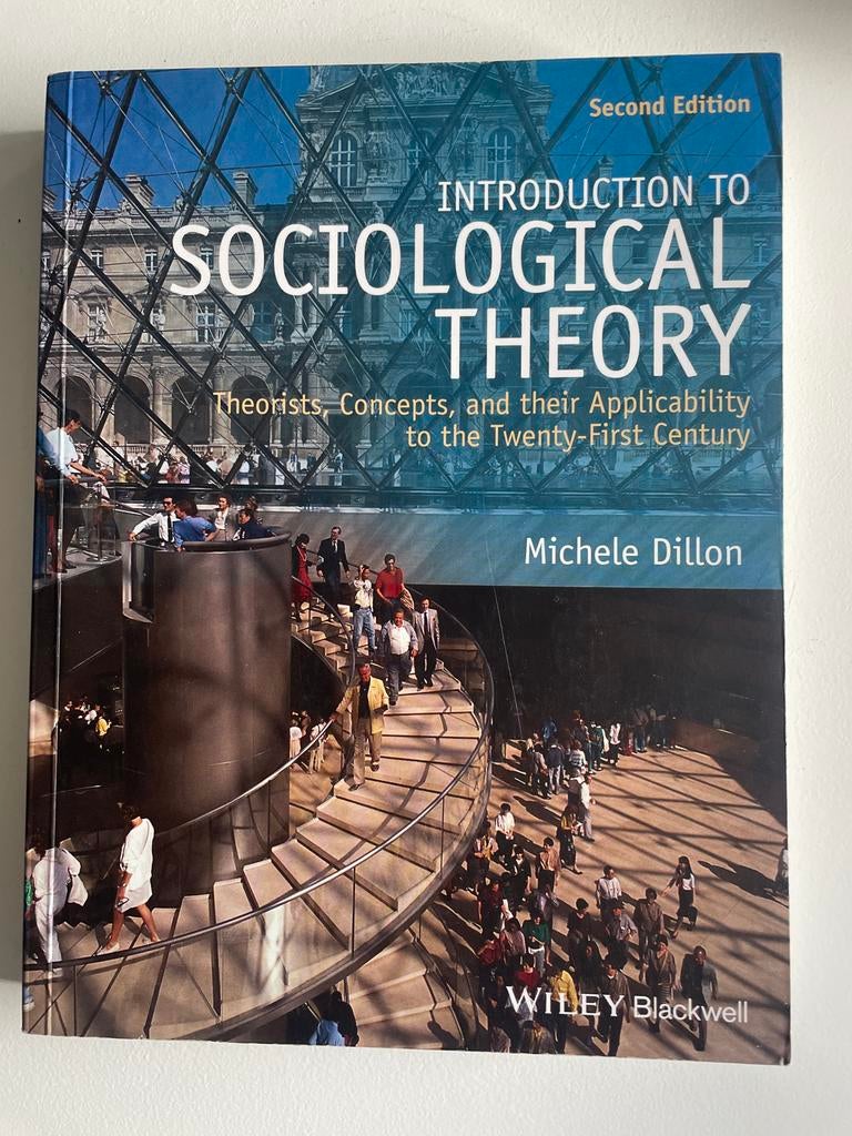 Introduction to Sociological Theory - Michele Dillon, Ophalen of Verzenden, Zo goed als nieuw